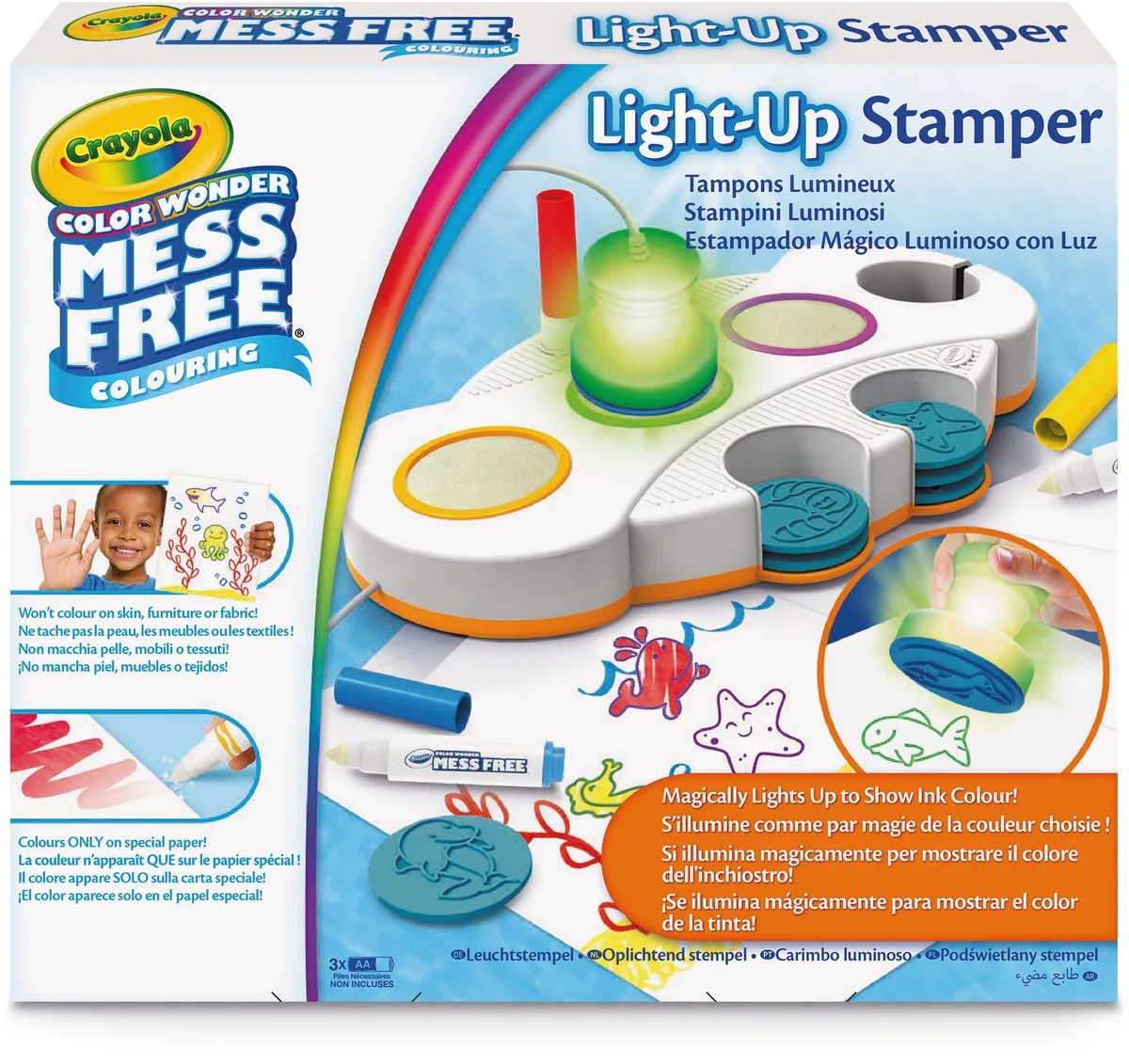 Crayola Color Wonder Lichtgevende Stempels Hobbypakket