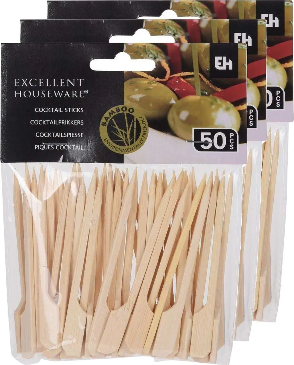 Excellent Houseware Cocktailprikkers 150 Stuks