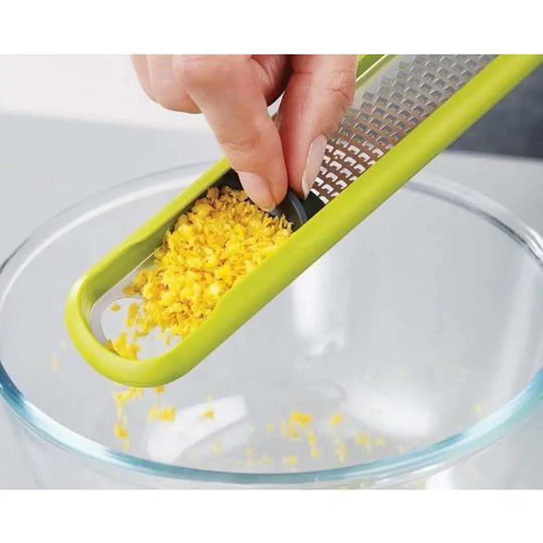 Joseph Joseph Handi-Zest Citrusschilrasp RVS - Groen - afbeelding 6 van 6