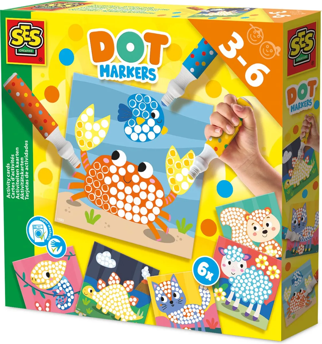 SES Creative Dot Markers Knutselset