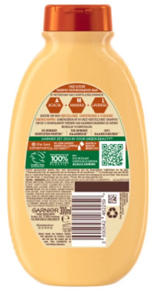 Garnier Loving Blends Honing Goud Shampoo Beschadigd Haar - 24x300ml