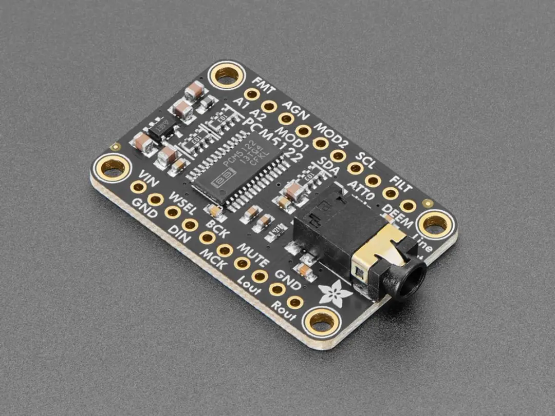 Adafruit PCM5122 I2S DAC