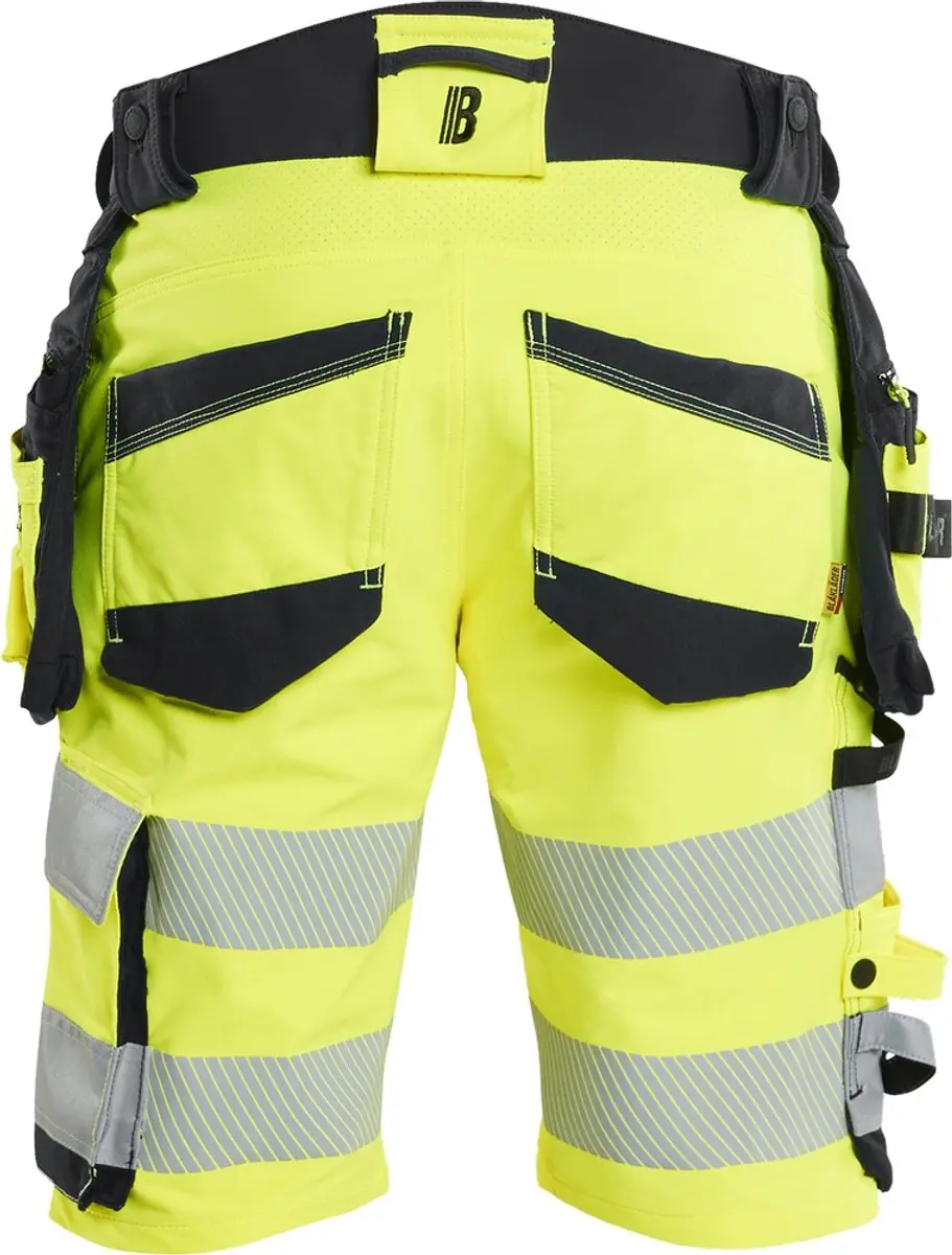Blåkläder Arbeit Shorts 11201648 High Vis - 60 - Geel/Zwart