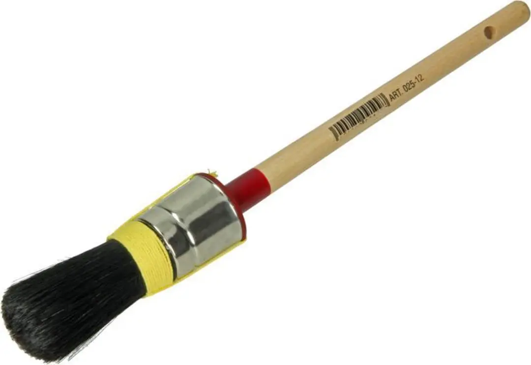 Anza Economic Ronde Kwast Serie 25 Maat 12 - Zwart