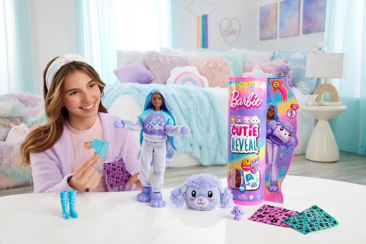 Barbie Cutie Reveal Lama Pop - MPN 0194735106578