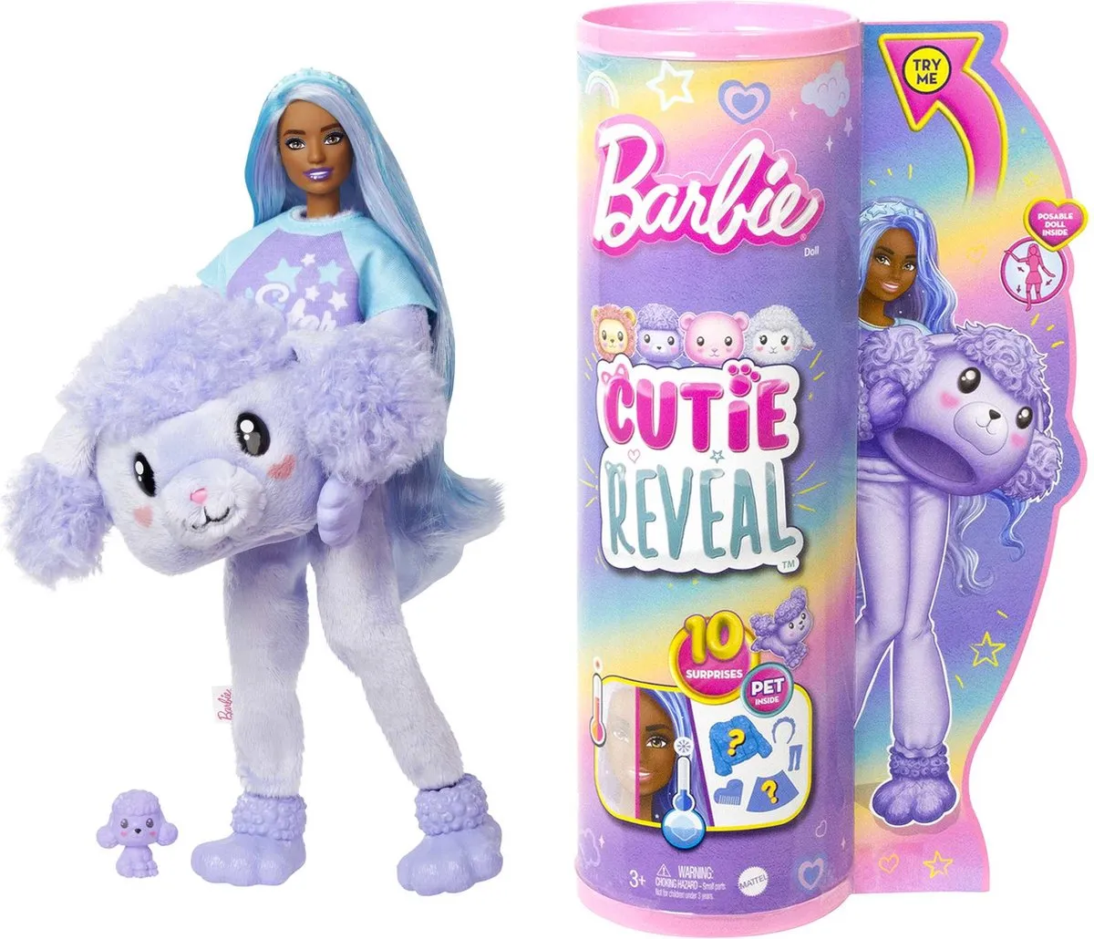 Barbie Cutie Reveal Lama Pop - MPN 0194735106578