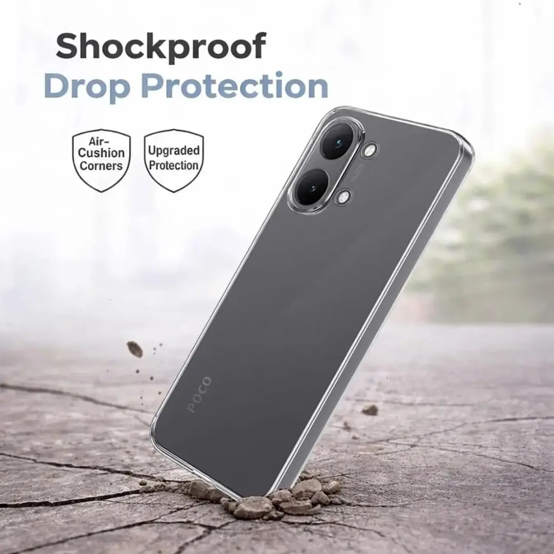 Selected Transparant TPU Hoesje Xiaomi Poco X8 Pro Max - Ultra Dun