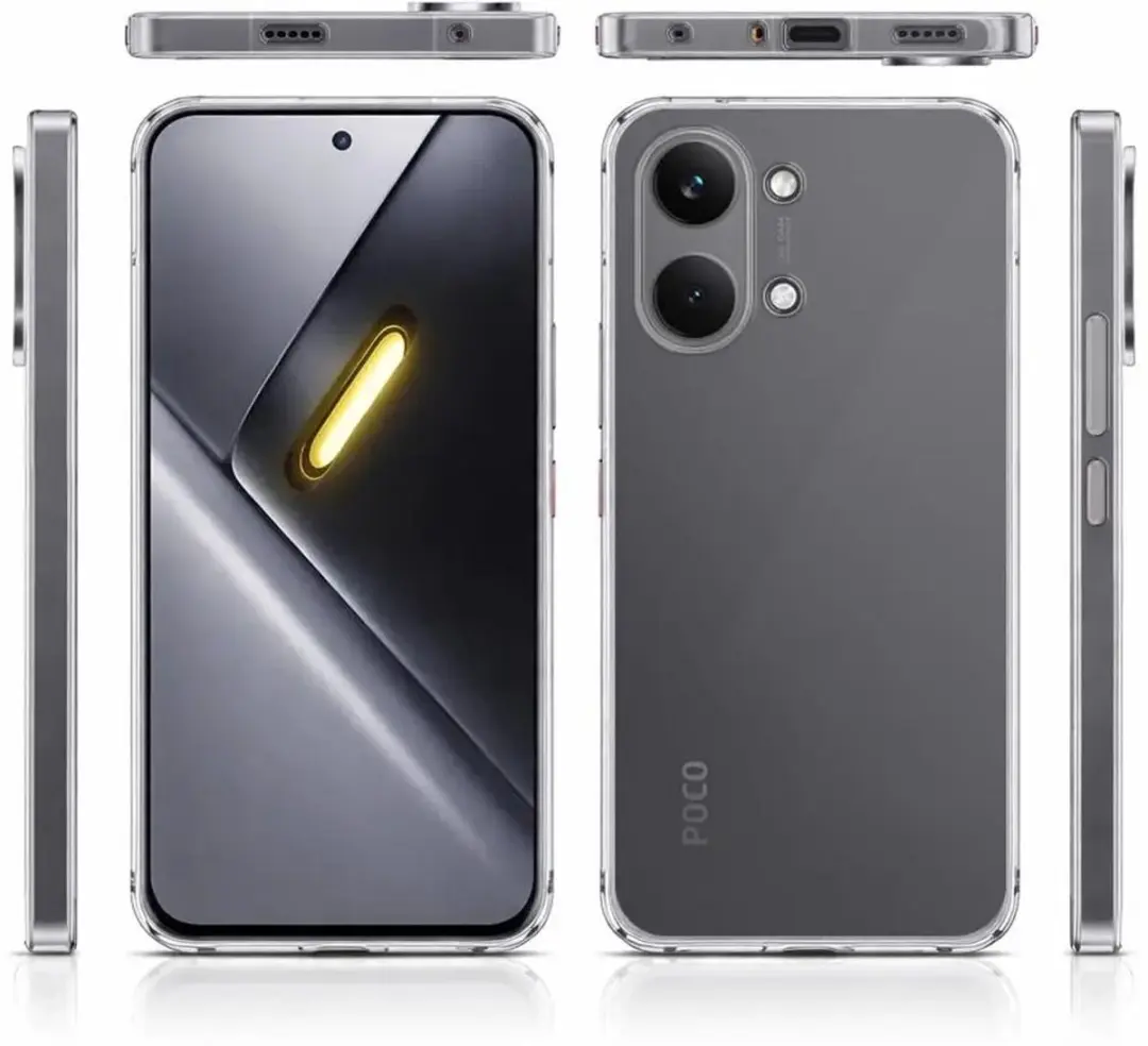 Selected Transparant TPU Hoesje Xiaomi Poco X8 Pro Max - Ultra Dun - afbeelding 6 van 6