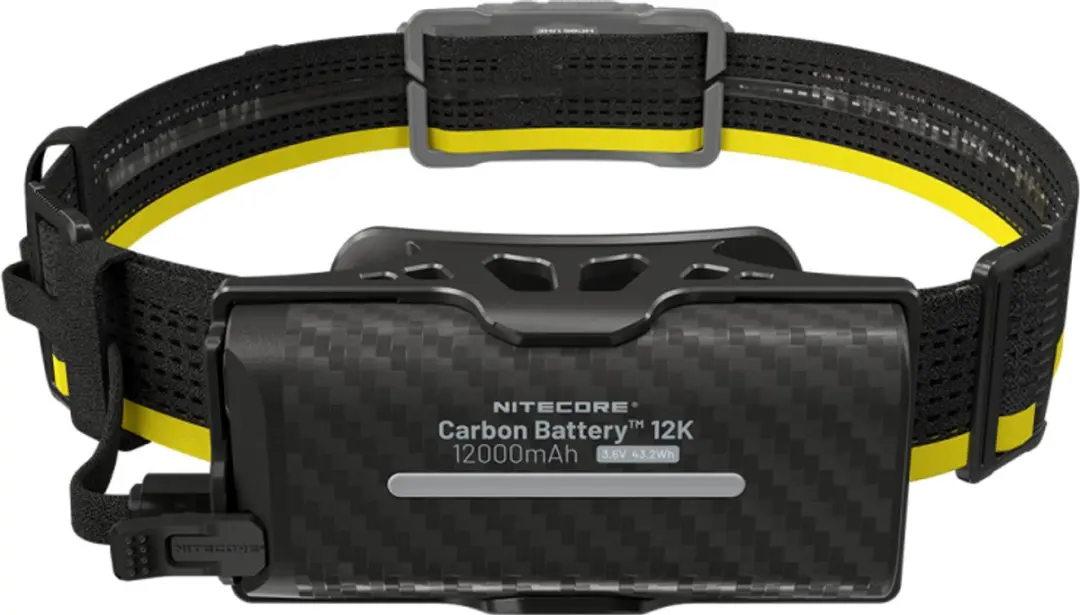 Nitecore Carbon Battery 12K Hoofdlamp