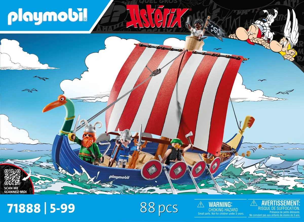 Playmobil Asterix Piratenschip 71888 - Multicolor - afbeelding 6 van 6