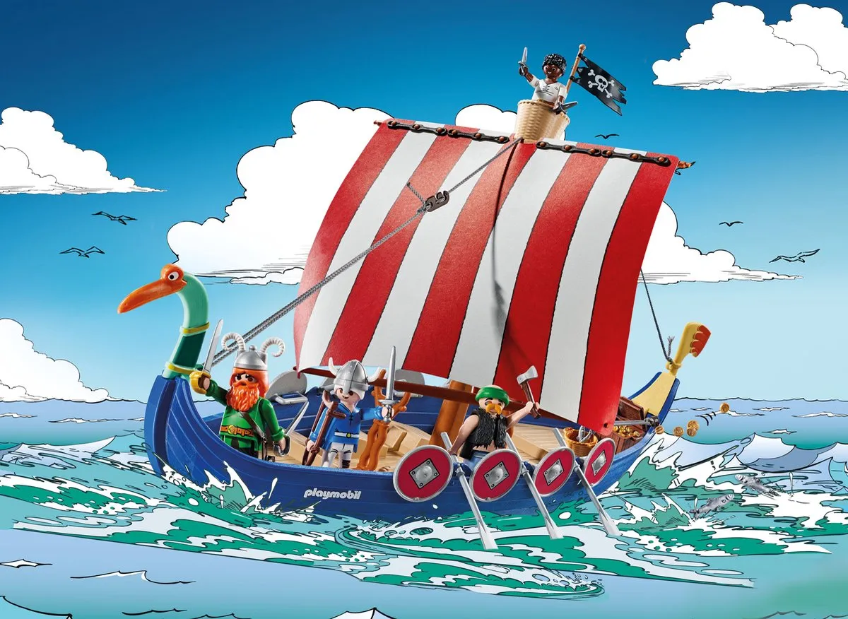 Playmobil Asterix Piratenschip 71888 - Multicolor