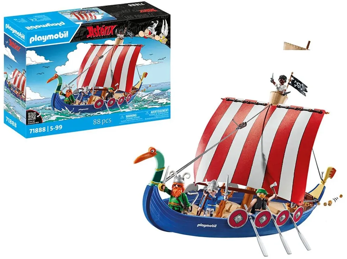 Playmobil Asterix Piratenschip 71888 - Multicolor