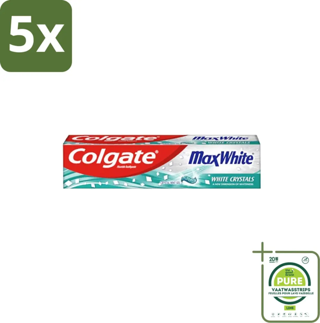 Colgate Max White Whitening Crystals Tandpasta 500ml