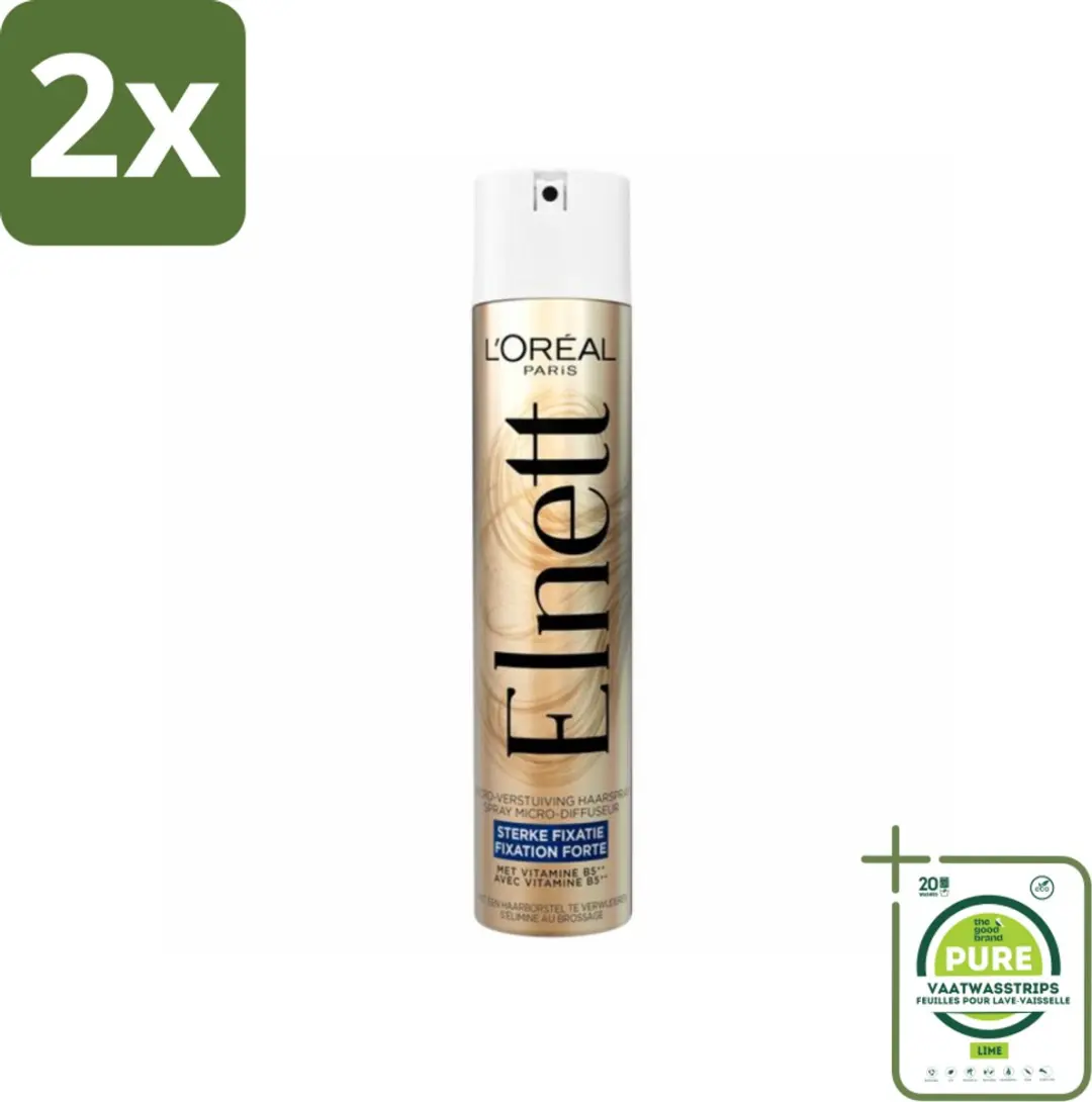 L'Oréal Elnett Satin Haarlak Sterke Fixatie 300 ml