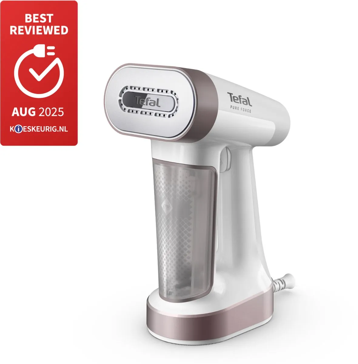Tefal Pure Force DT8720 Kledingstomer 1800W - Wit