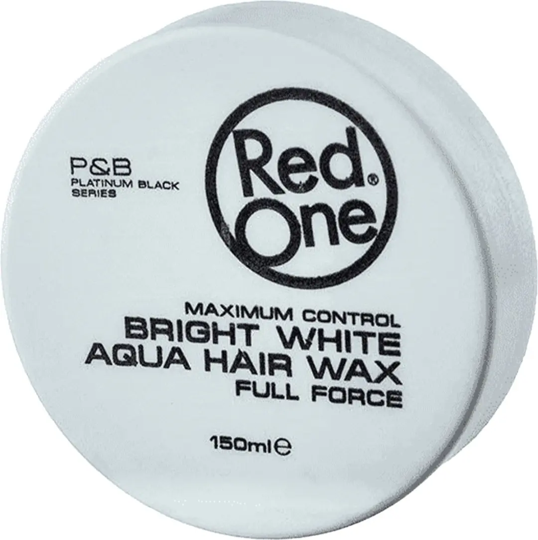 Red One - Haarwax - Bright White - Maximum Control - Voor Extra Sterke Fixatie - 150 ml - Bulkverpakking - 10 stuks
