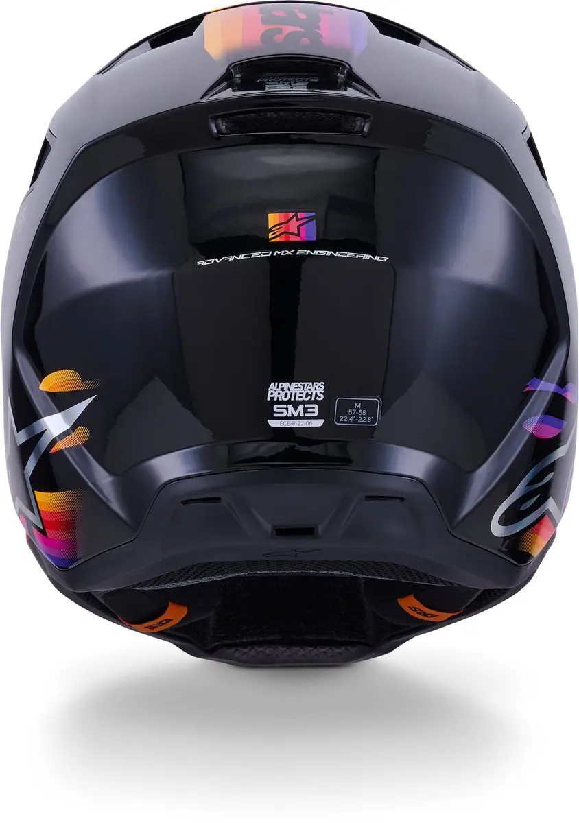 Alpinestars S-M3 Force Zwart Crosshelm - Helm