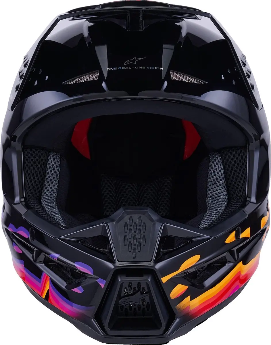 Alpinestars S-M3 Force Zwart Crosshelm - Helm