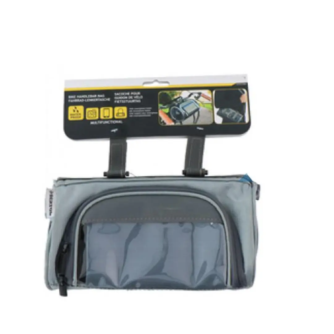 Dunlop Fietsstuur Tas 20x12x12cm - 10L - Grijs - afbeelding 6 van 6