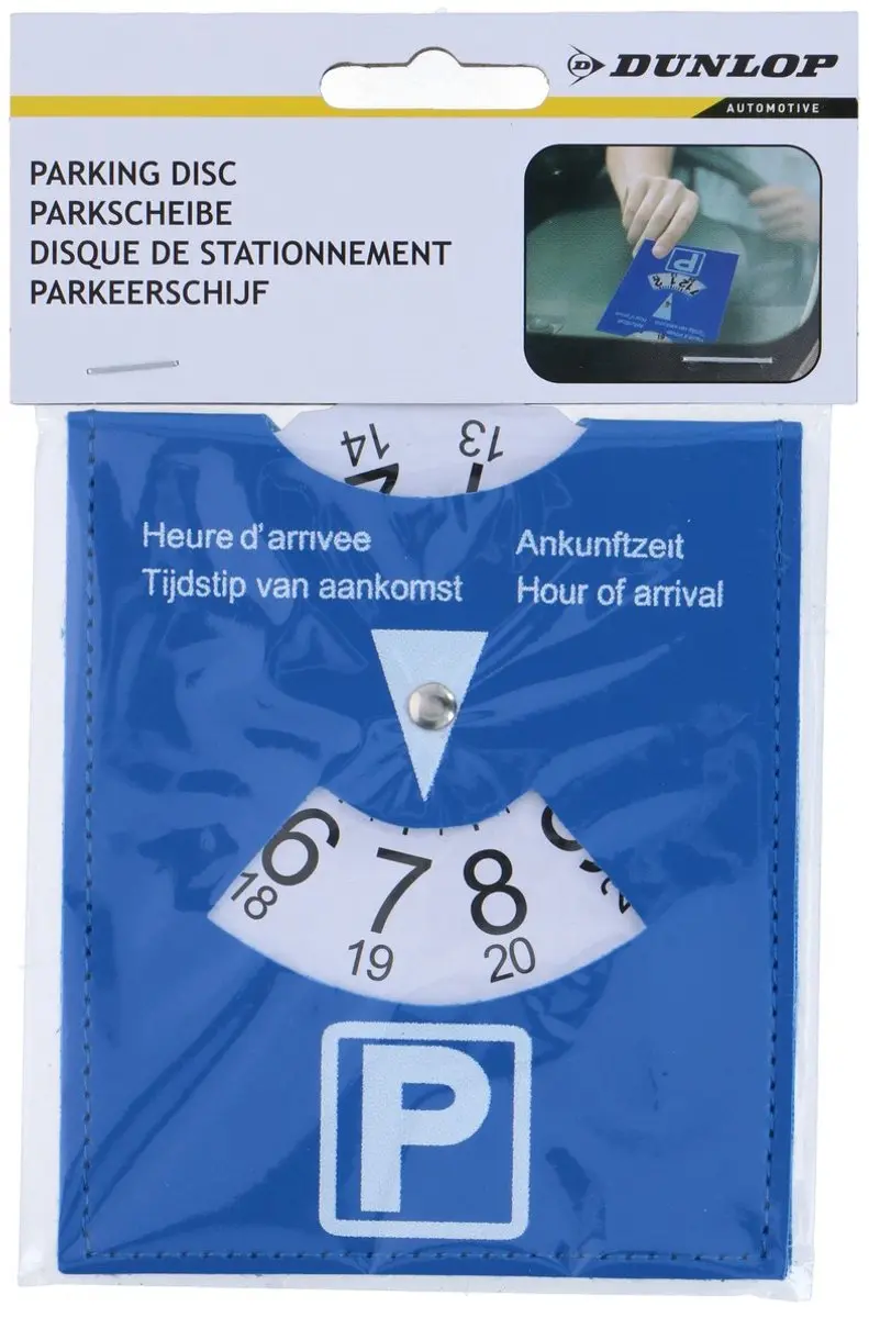 Dunlop Parkeerschijf - Blauw