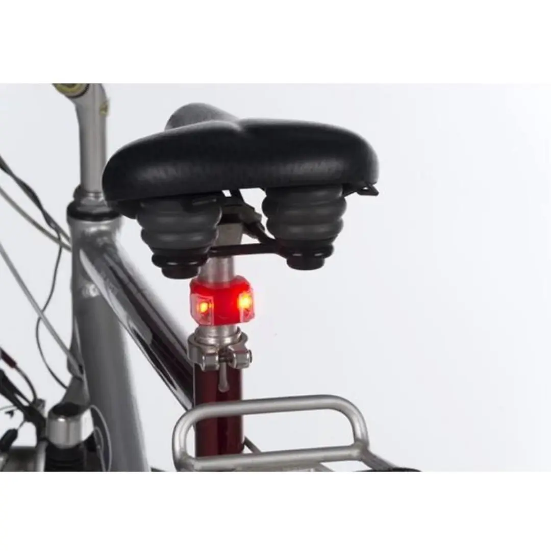 Dunlop Lifetime Fietslampjes LED - 2 Stuks - Wit/Rood