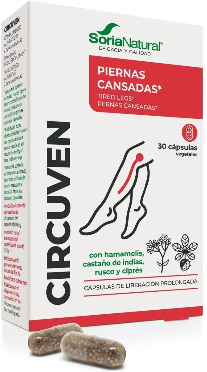 Soria Natural Circuvén 19-C 30 Capsules