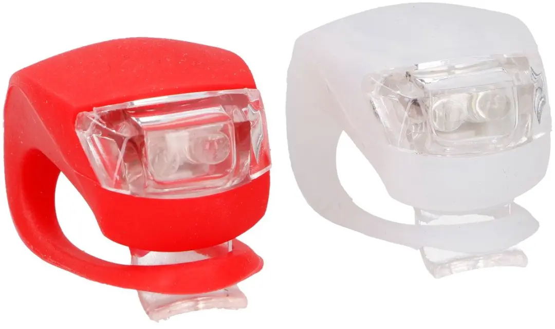 Dunlop LED Fietsverlichting SC 2-delig - Rood