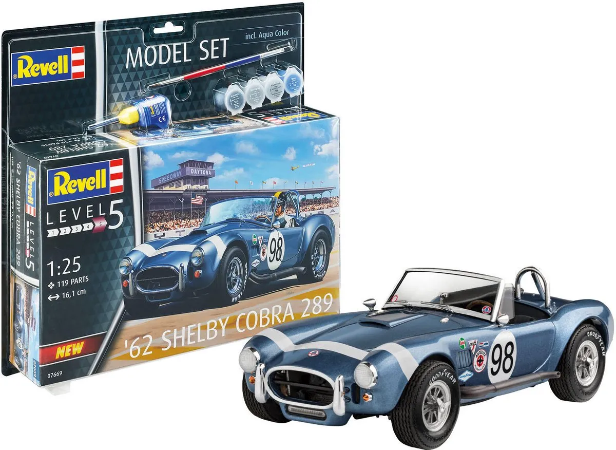 Revell 67669 62 Shelby Cobra 289 Modelbouwpakket