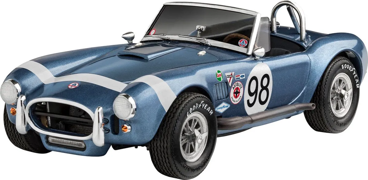 Revell 67669 62 Shelby Cobra 289 Modelbouwpakket - 1:25 - 119 Onderdelen - Multi