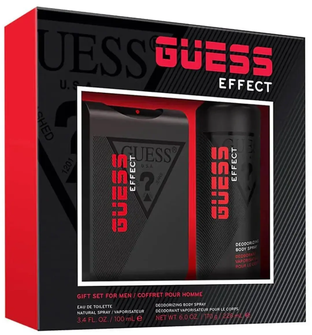GUESS SET GUESS EFFECT MEN EDT 100ML + DEO 226ML