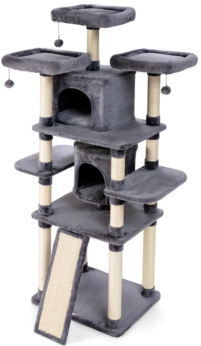 Songmics Tuinset 4-delig - Staal/polyester