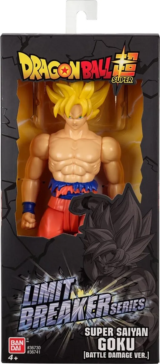 Bandai Dragon Ball Giant Limit Breaker Super Saiyan Goku Battle Damage - 36741J