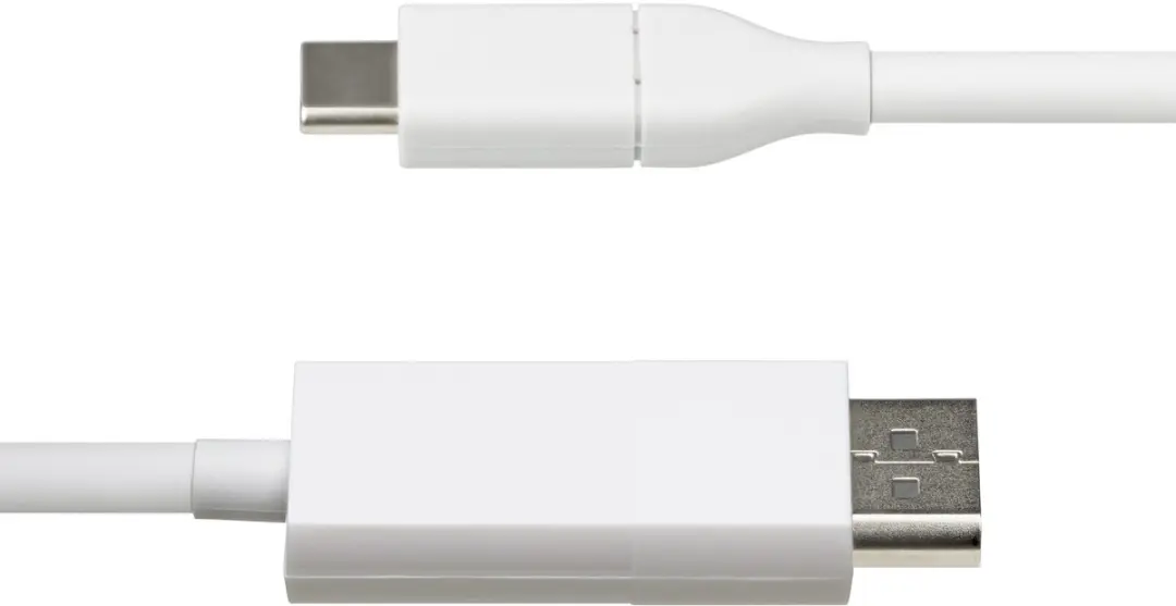 Startech CDP2DP2MBW USB-C naar DisplayPort Kabel 2m - 4K 60Hz - Wit