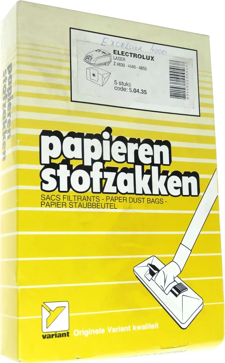 Electrolux Laser TBV Stofzuigerzakken 5 Stuks