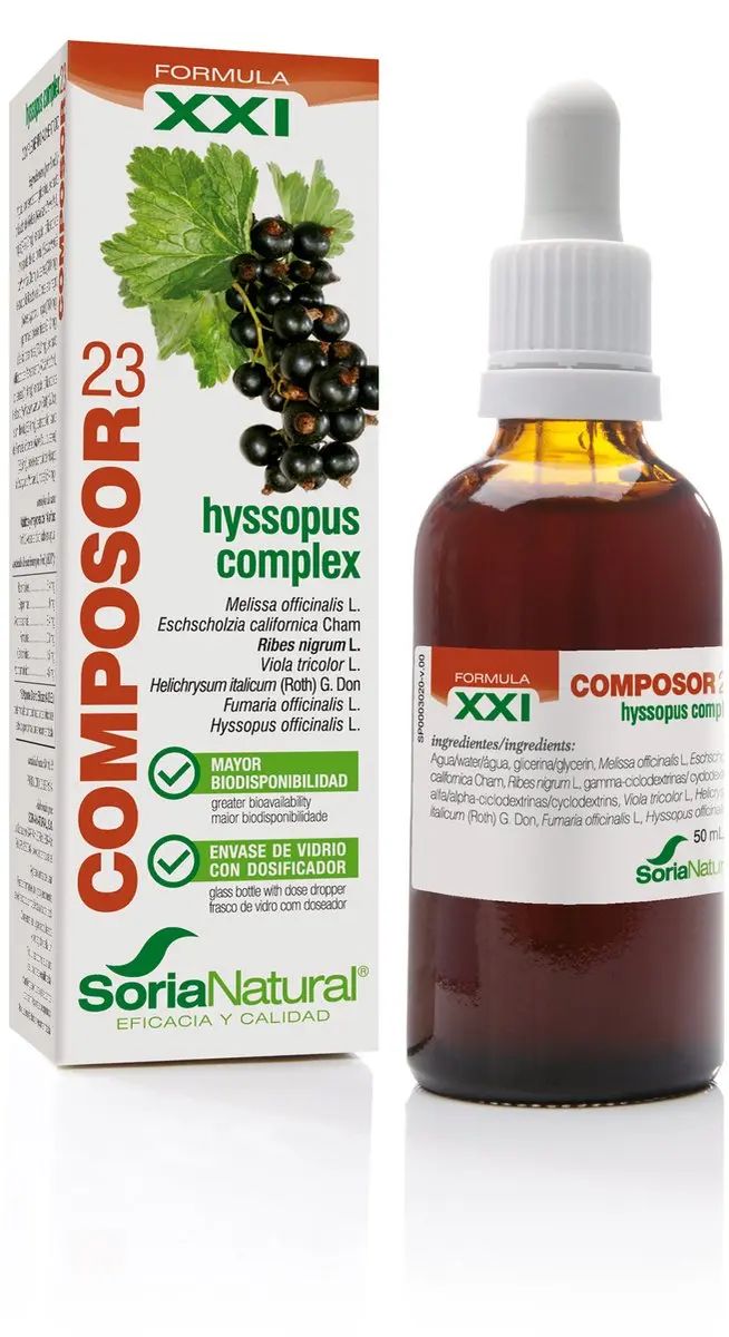 Soria Natural Composor 23 Hyssopus Complex 50ml