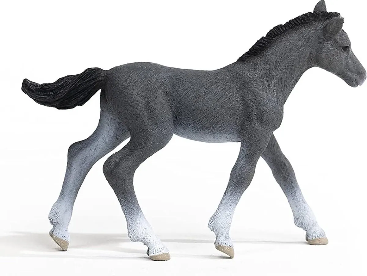 Schleich Trakehner Veulen Speelfiguur 13944 - Grijs