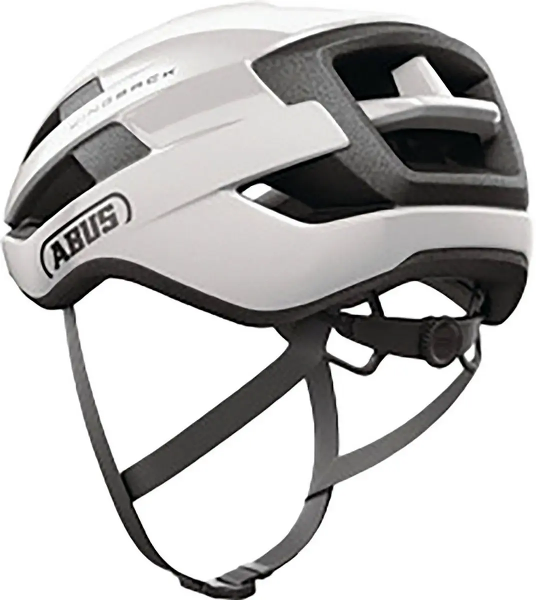 ABUS Wingback Fietshelm - S - Glanzend wit