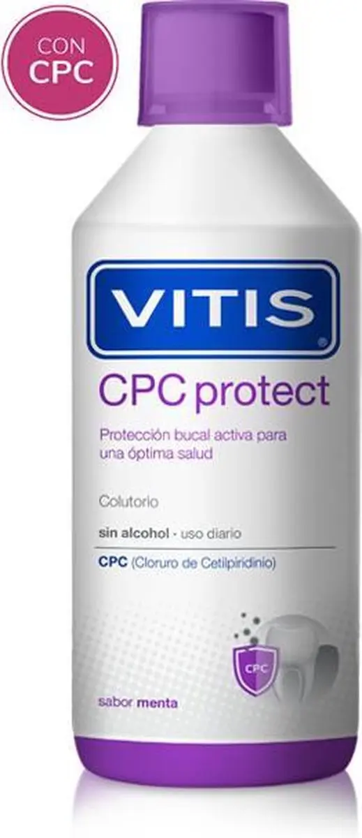 Vitis CPC Protect Mondwater 500ml