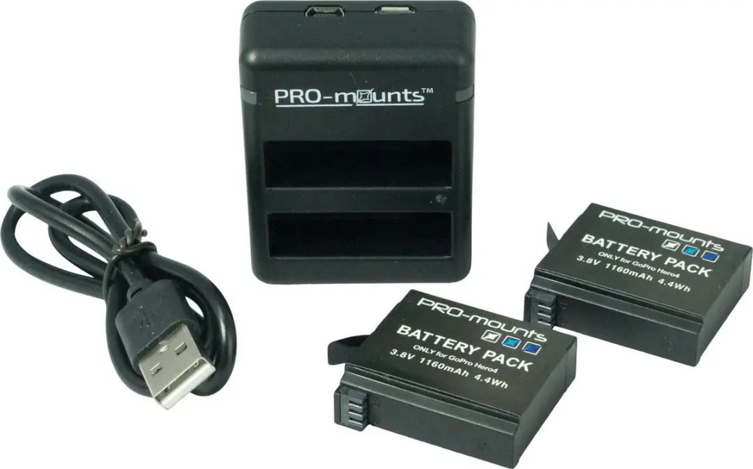 PRO-Mounts PM2014GP400S Dual Charger Battery Kit