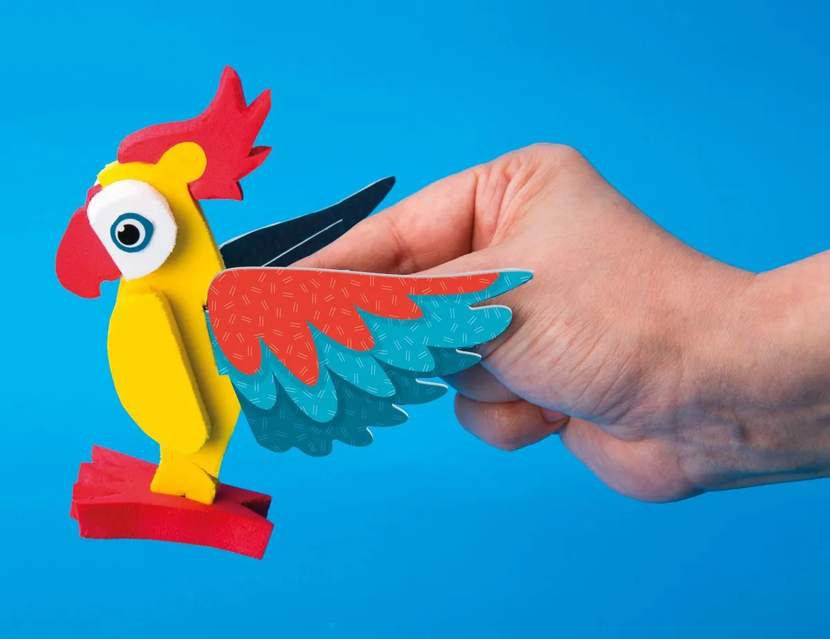 Clementoni Play Creative Maak Je Eigen Dieren Hobbypakket - Multi Kleur - afbeelding 4 van 6