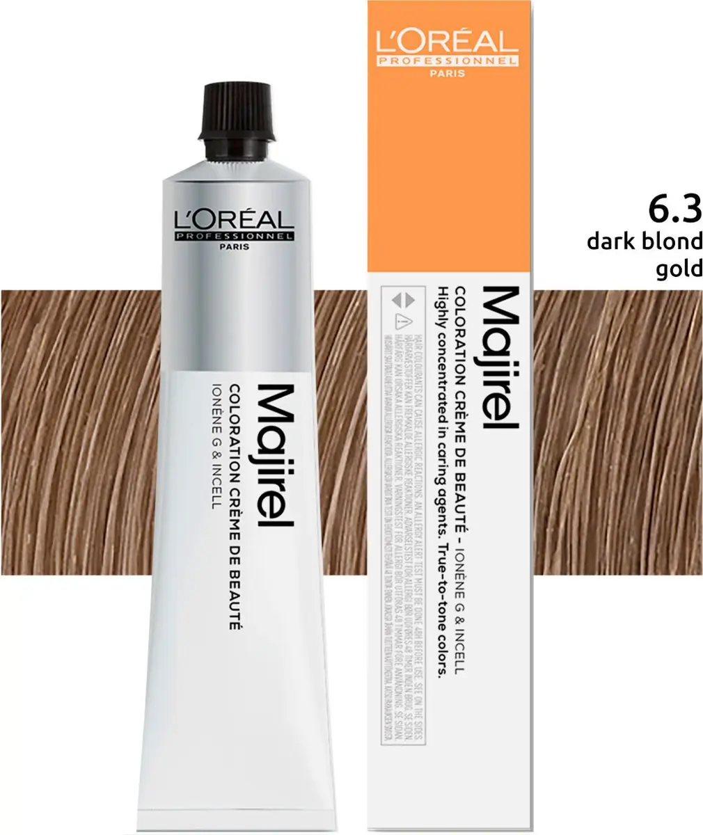 L'Oréal Professionnel Majirel Haarverf 50ml - Kleur 6.3