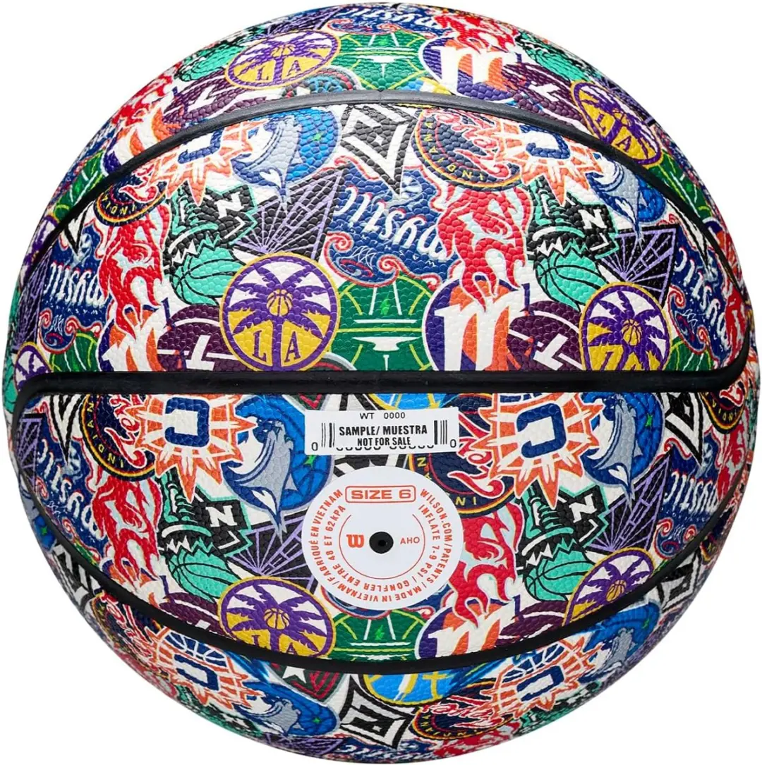 Wilson WNBA Basketbal Retro All Team Maat 6 - Multicolor - afbeelding 6 van 6