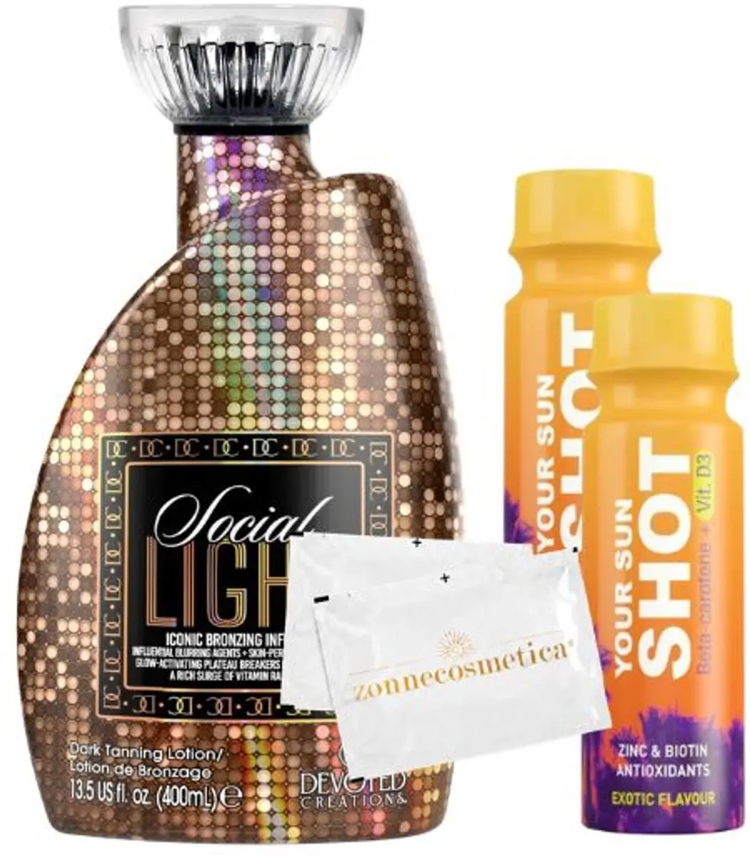 Devoted Creations Social Light Body & Gezichtspray 400ml