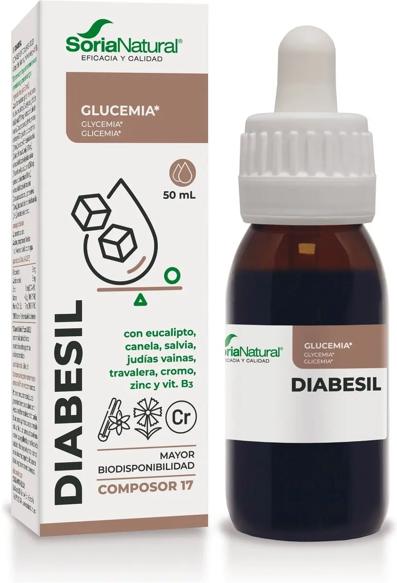 Soria Natural Composor 17 Diabesil Complex 50ml