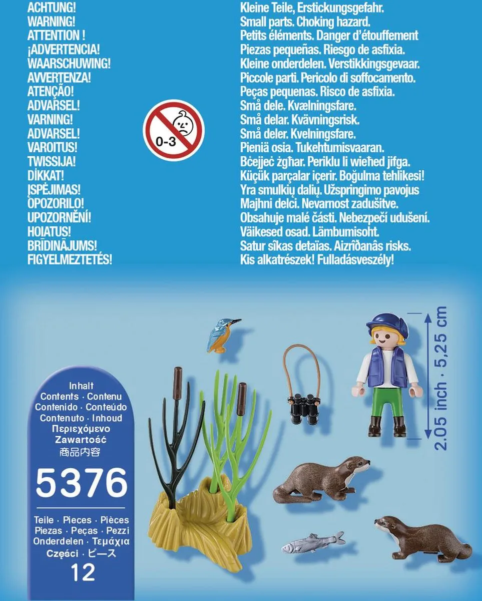 Playmobil Otter Spotter 5376 - Multicolor