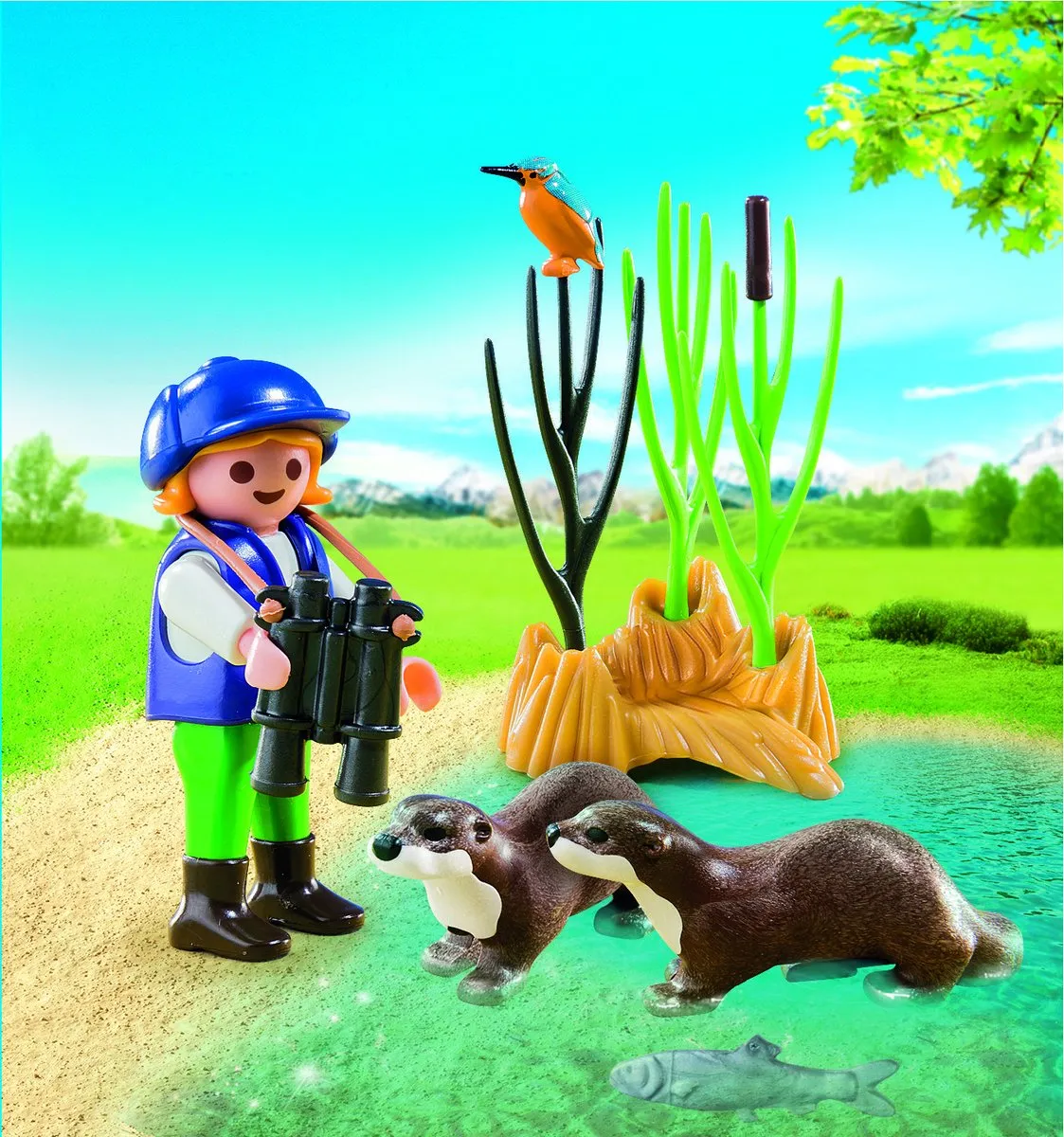Playmobil Otter Spotter 5376 - Multicolor