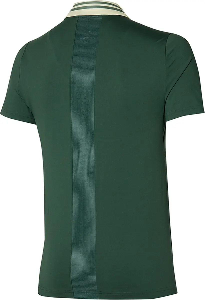 Mizuno Shadow Polo Shirt Heren - S - Groen