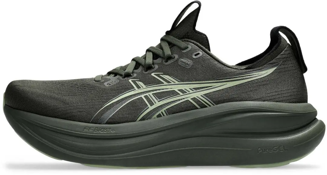 ASICS Gel-Nimbus 28 Hardloopschoenen 46.5 - Groen