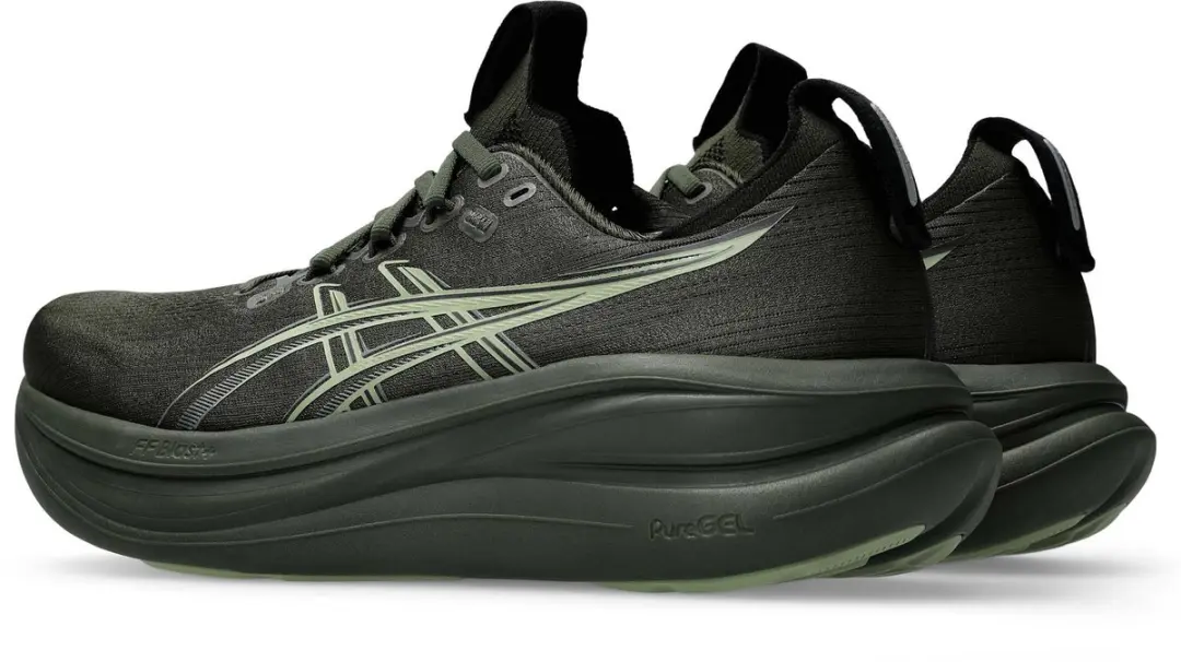 ASICS Gel-Nimbus 28 Hardloopschoenen 46.5 - Groen