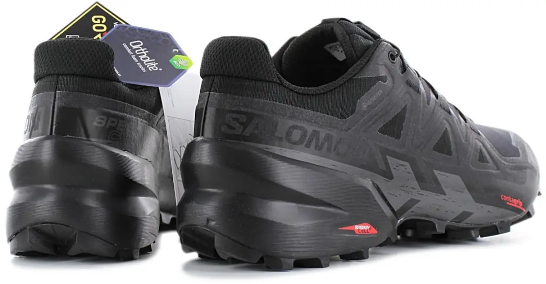 Salomon Speedcross 6 GTX Heren Trailschoenen - Zwart - Maat 49 1/3